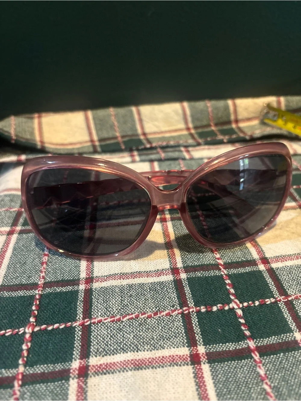 Women's Pink Gradient Sunglasses - Stylish Oversized Frame
